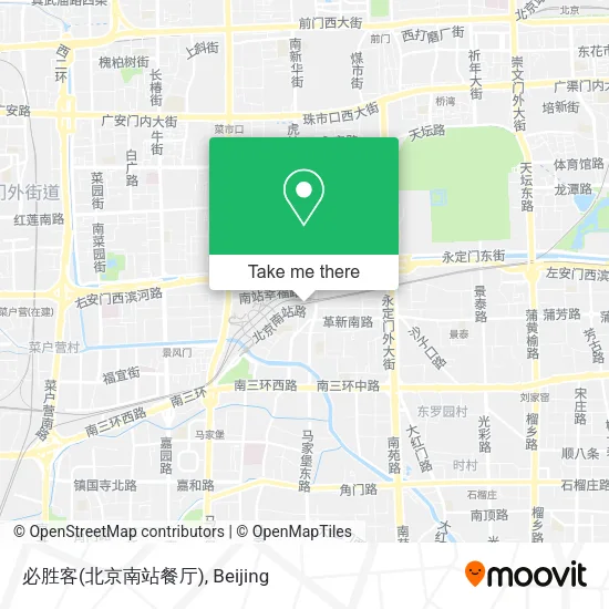 必胜客(北京南站餐厅) map