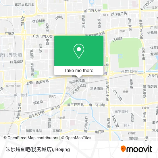 味妙烤鱼吧(悦秀城店) map