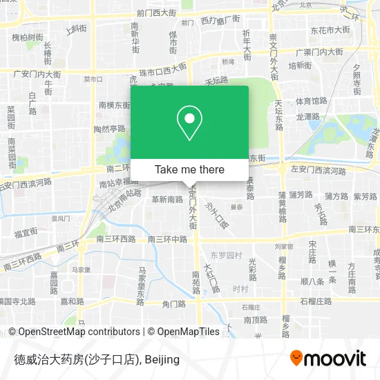 德威治大药房(沙子口店) map