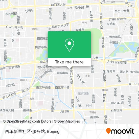 西革新里社区-服务站 map