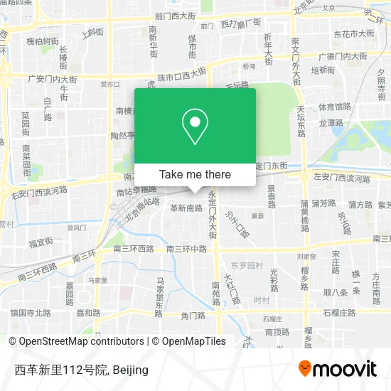 西革新里112号院 map