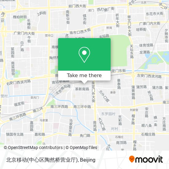 北京移动(中心区陶然桥营业厅) map