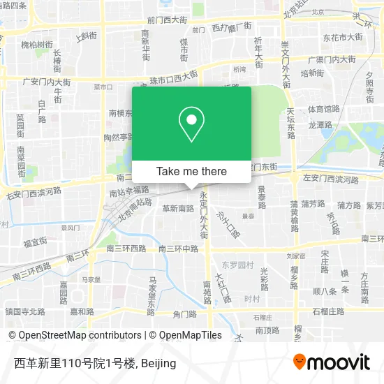 西革新里110号院1号楼 map