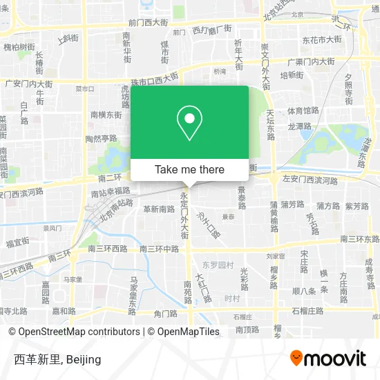 西革新里 map