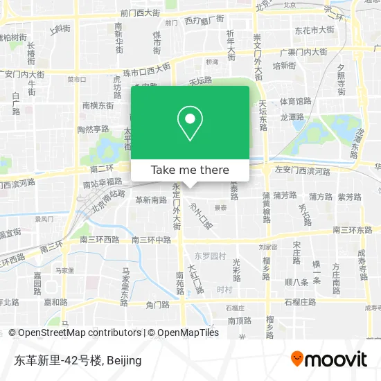 东革新里-42号楼 map