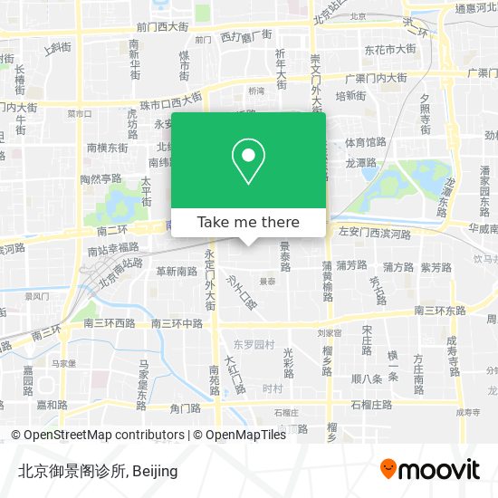 北京御景阁诊所 map