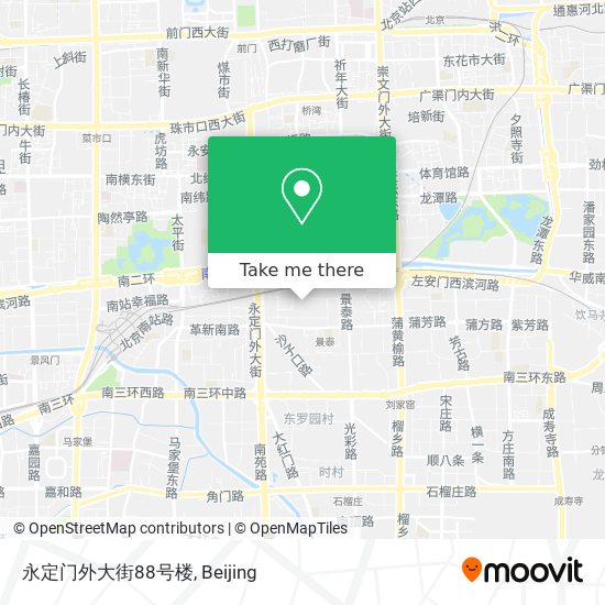 永定门外大街88号楼 map