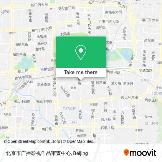 北京市广播影视作品审查中心 map