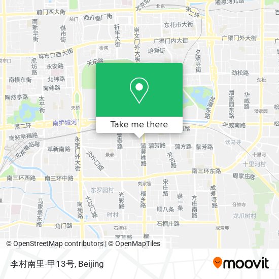 李村南里-甲13号 map