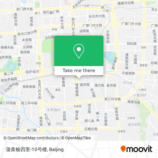 蒲黄榆四里-10号楼 map