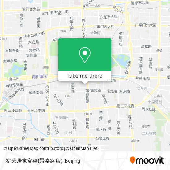 福来居家常菜(景泰路店) map