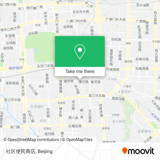 社区便民商店 map