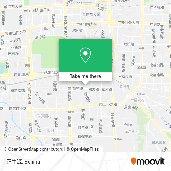 正生源 map