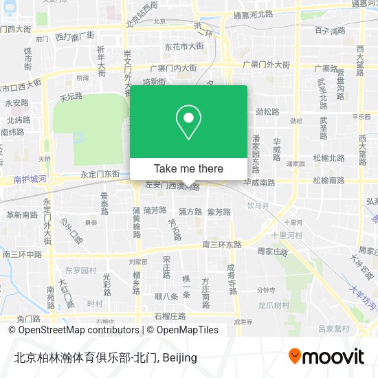 北京柏林瀚体育俱乐部-北门 map