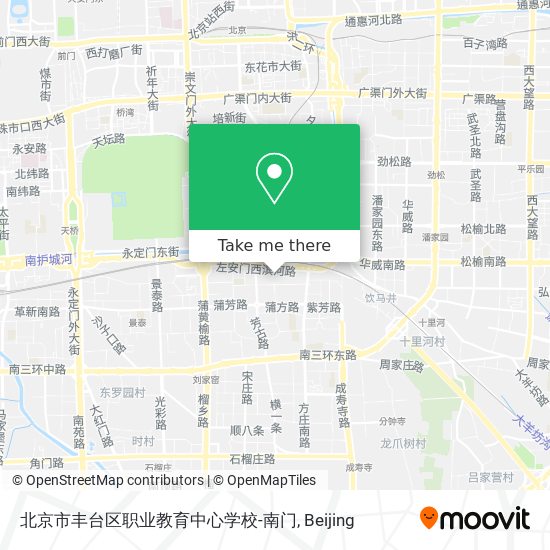 北京市丰台区职业教育中心学校-南门 map