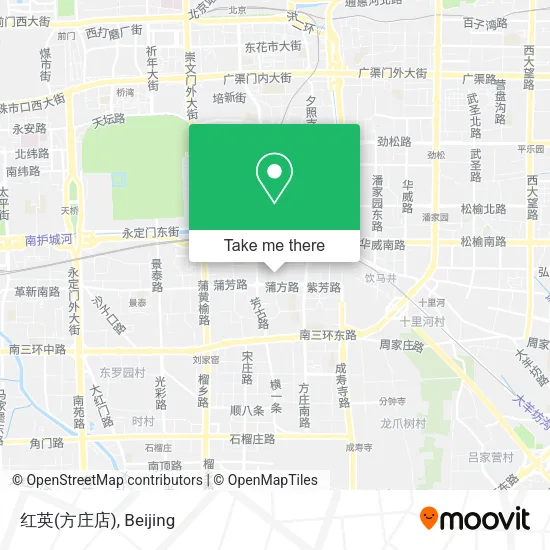 红英(方庄店) map