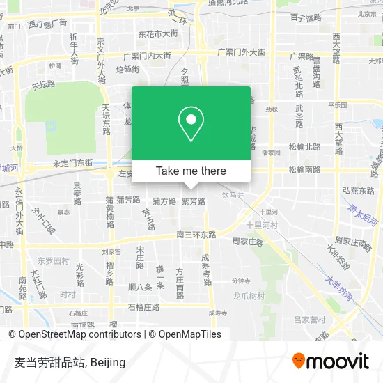 麦当劳甜品站 map