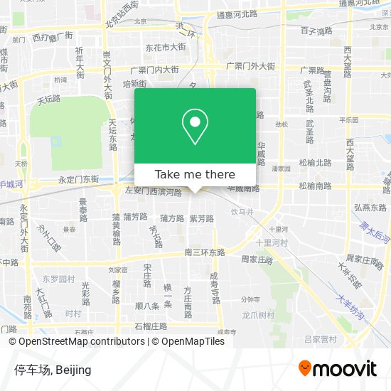 停车场 map