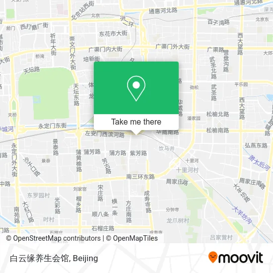 白云缘养生会馆 map