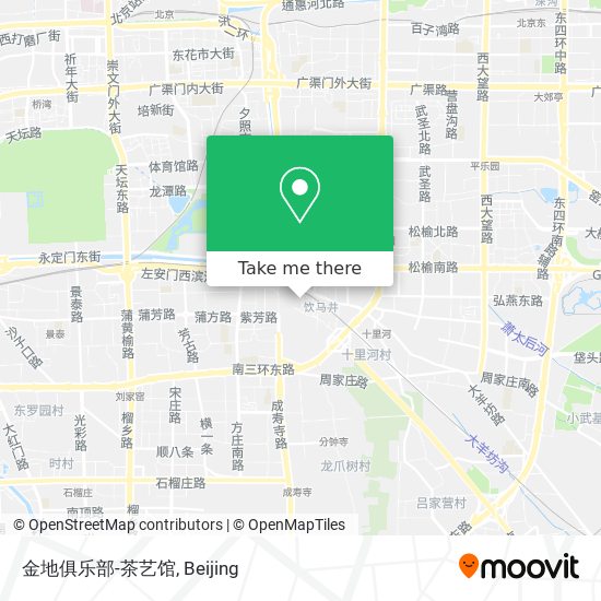 金地俱乐部-茶艺馆 map