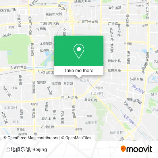 金地俱乐部 map