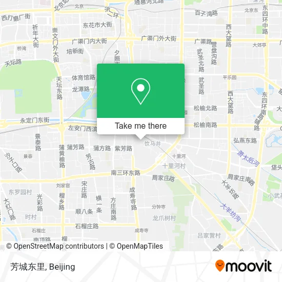 芳城东里 map