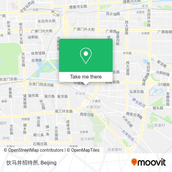 饮马井招待所 map