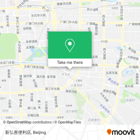 新弘善便利店 map