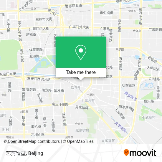 艺剪造型 map