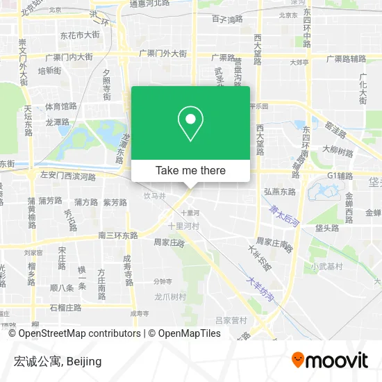 宏诚公寓 map