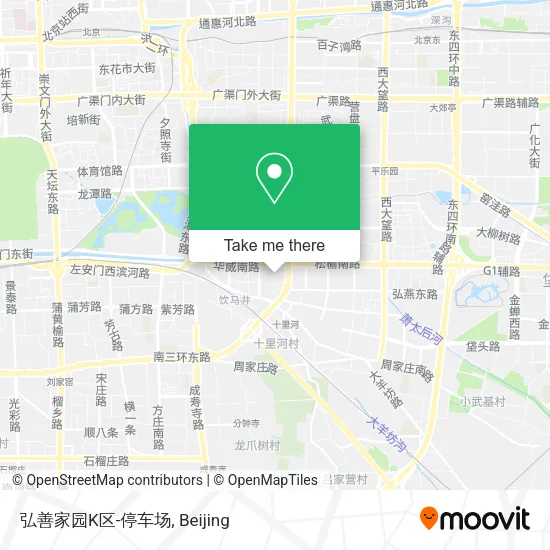 弘善家园K区-停车场 map