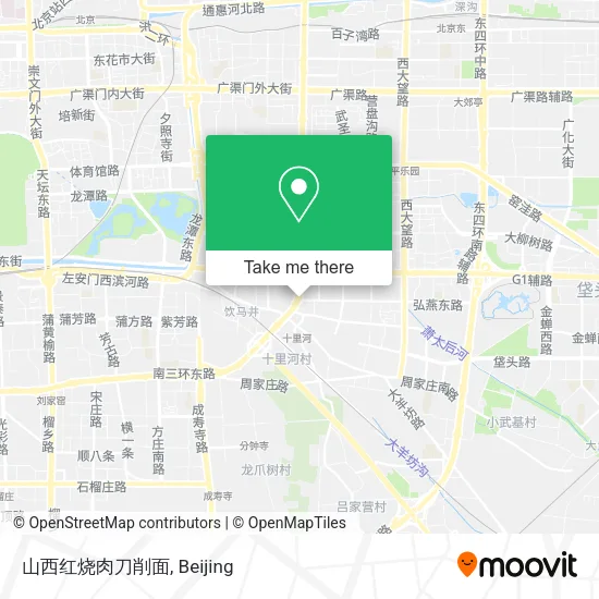 山西红烧肉刀削面 map
