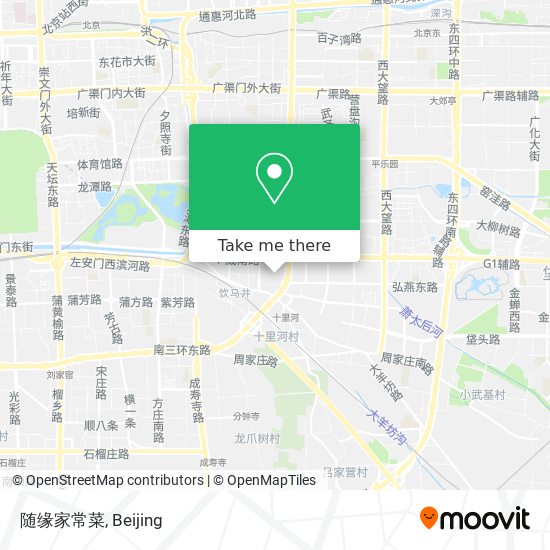 随缘家常菜 map