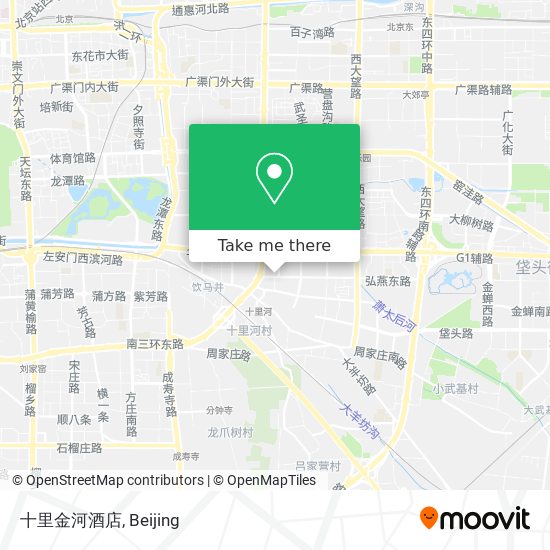 十里金河酒店 map