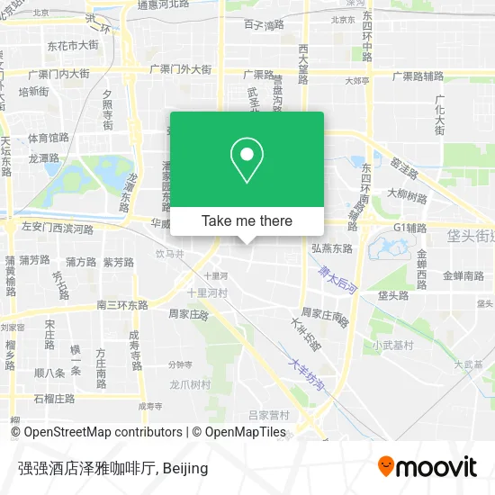 强强酒店泽雅咖啡厅 map