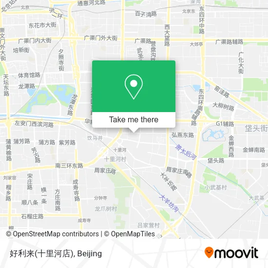 好利来(十里河店) map