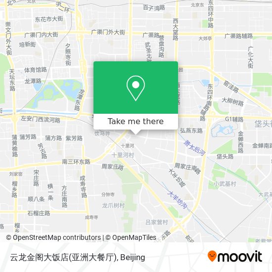 云龙金阁大饭店(亚洲大餐厅) map