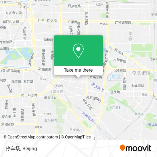 停车场 map
