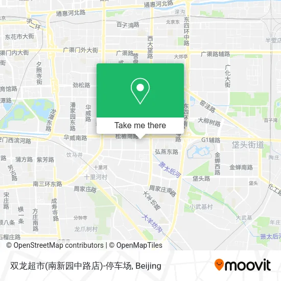 双龙超市(南新园中路店)-停车场 map