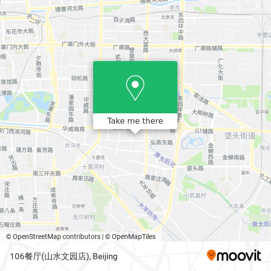 106餐厅(山水文园店) map