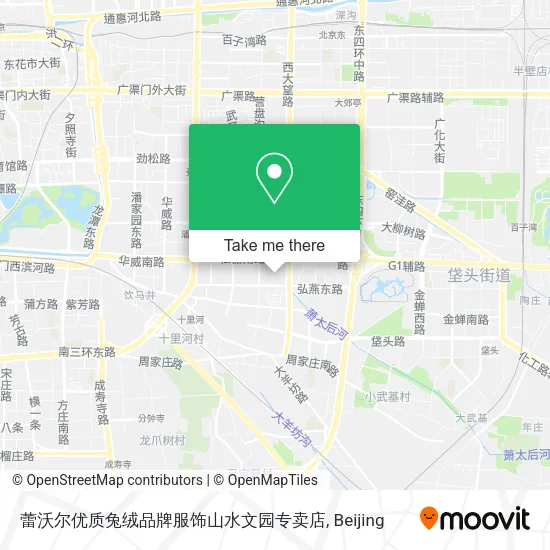 蕾沃尔优质兔绒品牌服饰山水文园专卖店 map