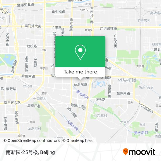 南新园-25号楼 map