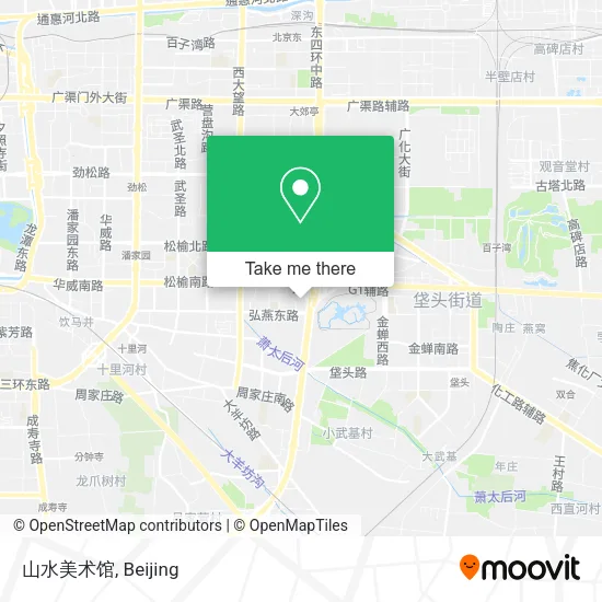 山水美术馆 map