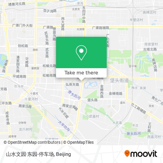 山水文园·东园-停车场 map
