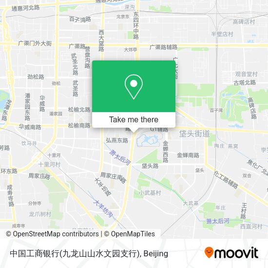中国工商银行(九龙山山水文园支行) map