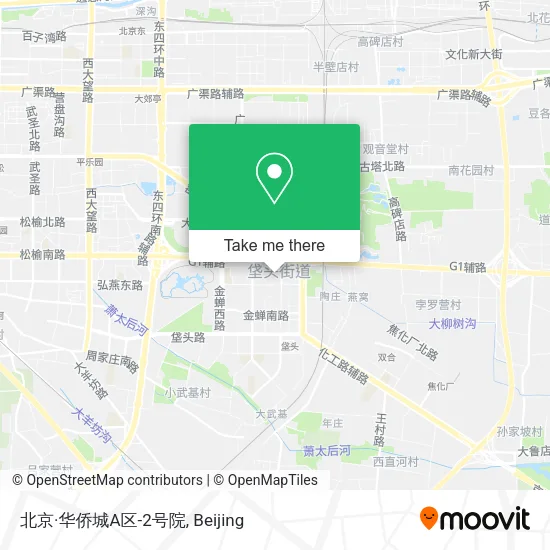 北京·华侨城A区-2号院 map