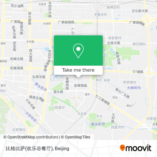 比格比萨(欢乐谷餐厅) map