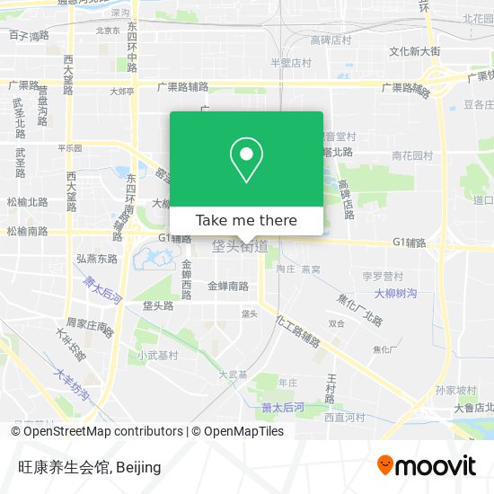 旺康养生会馆 map