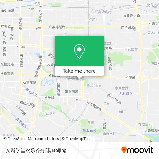 文新学堂欢乐谷分部 map