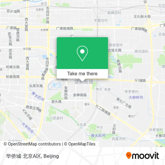 华侨城·北京A区 map